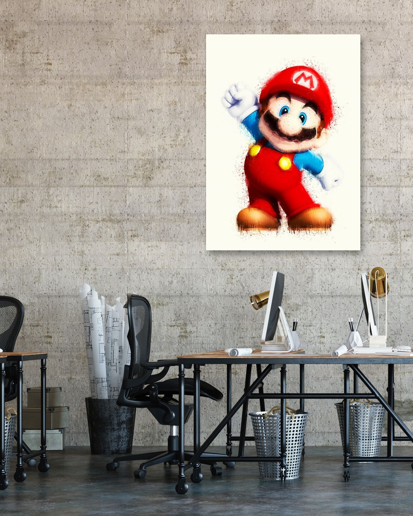 Super Mario Bros Mario - @ArtStyle