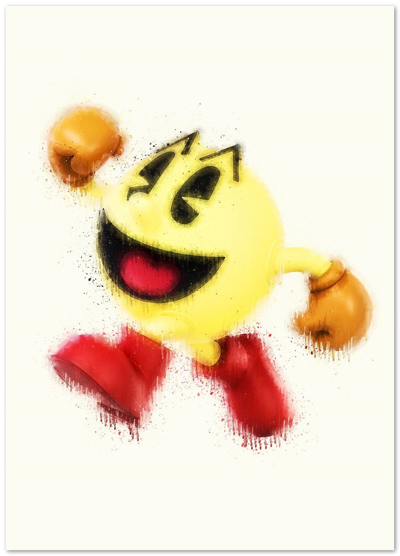 Smash Bros Pac Man - @ArtStyle