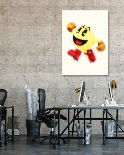 Smash Bros Pac Man - @ArtStyle