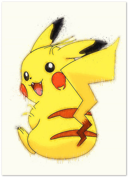 Pokemon Pikachu Art - @ArtStyle