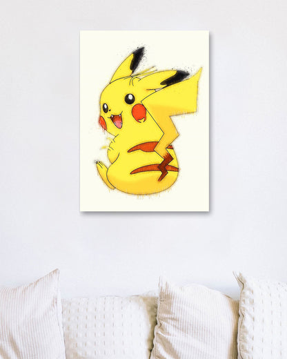 Pokemon Pikachu Art - @ArtStyle