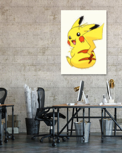 Pokemon Pikachu Art - @ArtStyle