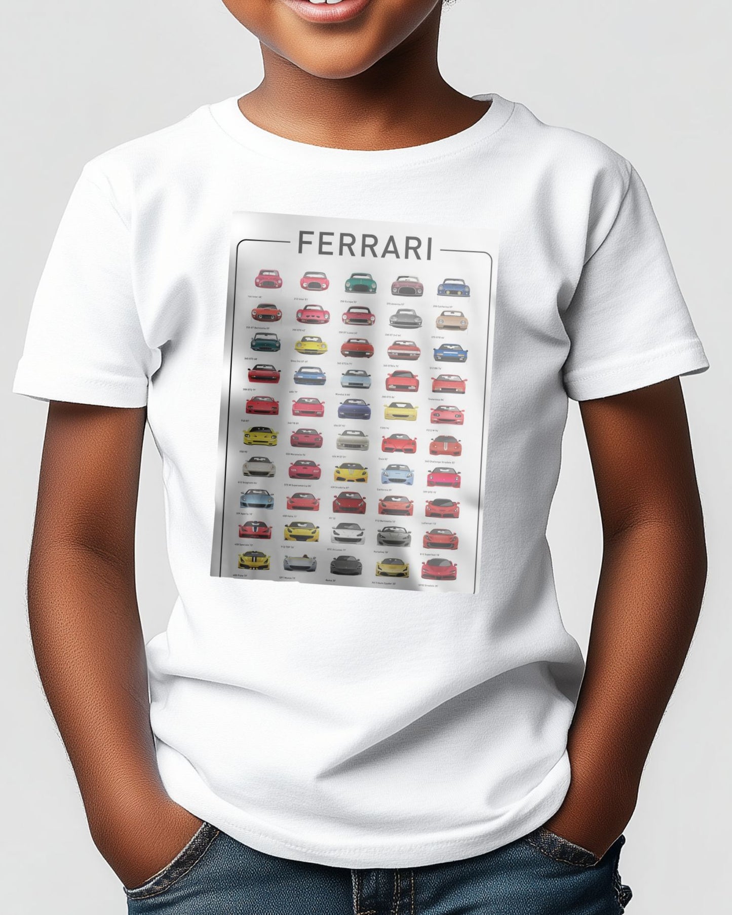 Ferrari - @4WheelsIllustrations