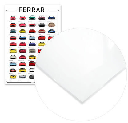 Ferrari - @4WheelsIllustrations