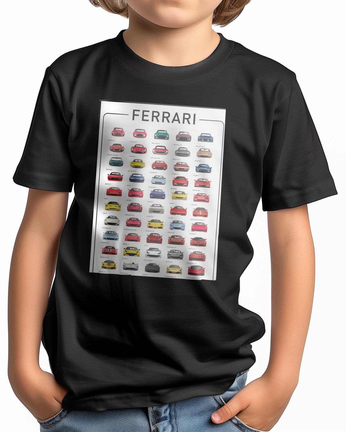 Ferrari - @4WheelsIllustrations