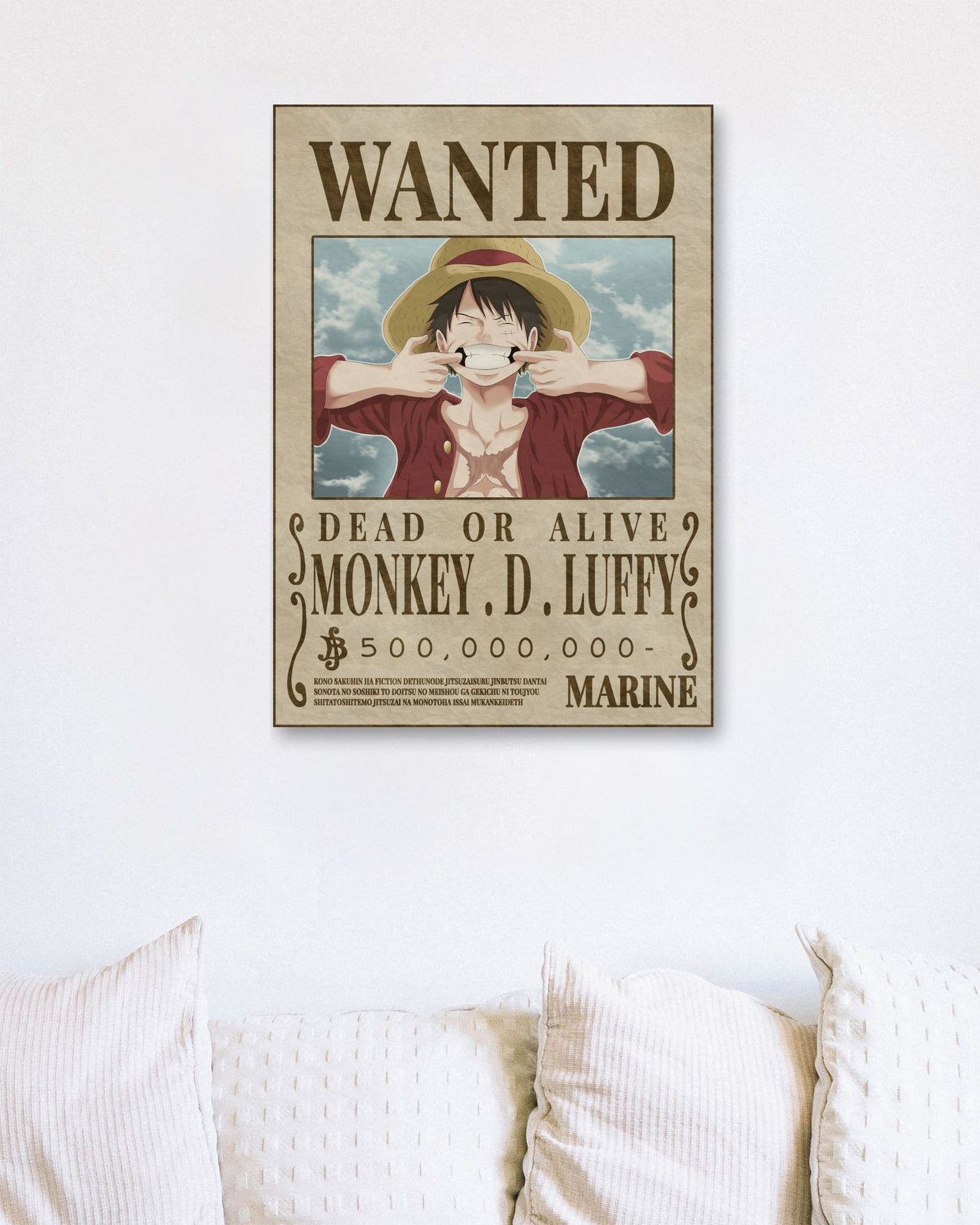 De Luffy Wanted Poster - @CupSturt