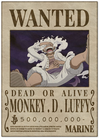 Monkey De Luffy Gear Five - @CupSturt