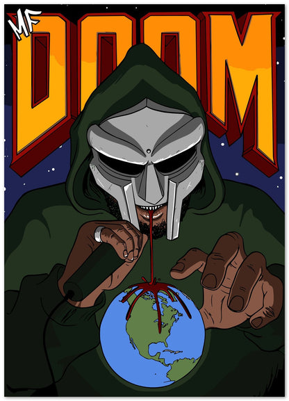 MF DOOM Vaudeville Villain Cover Album Rapper Music - @LORDGRACE