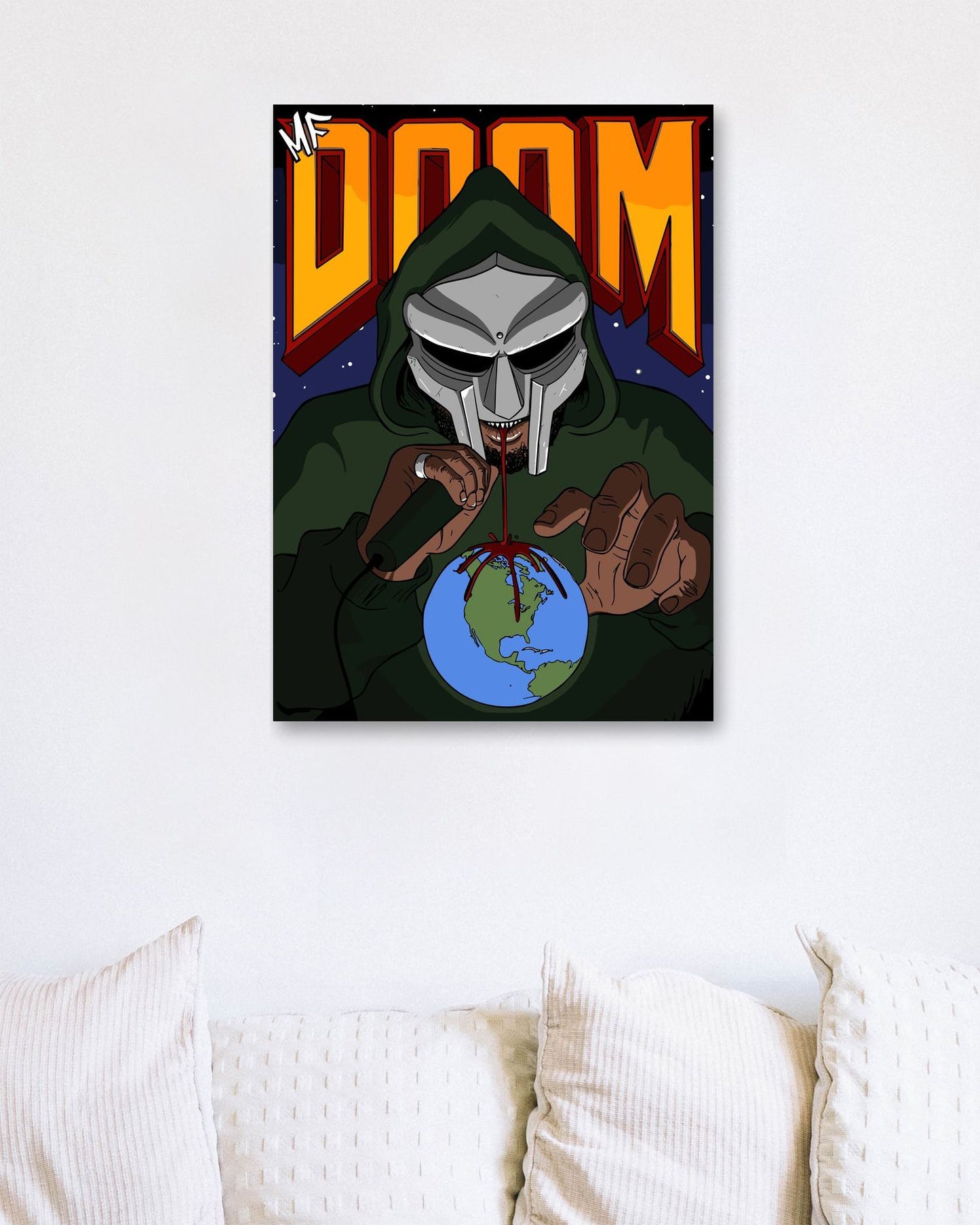 MF DOOM Vaudeville Villain Cover Album Rapper Music - @LORDGRACE