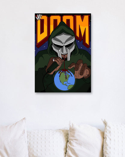 MF DOOM Vaudeville Villain Cover Album Rapper Music - @LORDGRACE