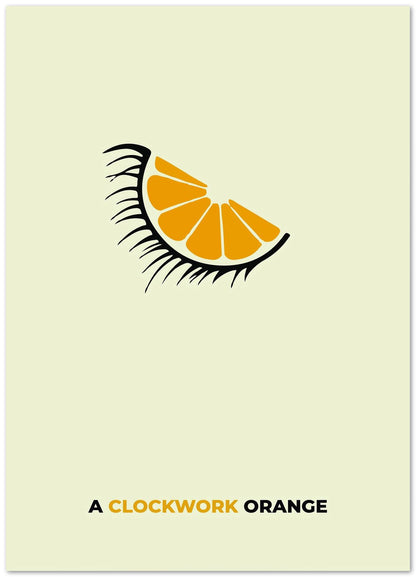 A Clockwork Orange Stanley Kubrick minimalist - @ArtStyle