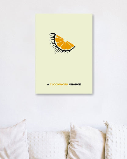 A Clockwork Orange Stanley Kubrick minimalist - @ArtStyle