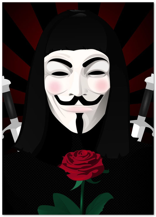 V for Vendetta Anonymous - @nueman