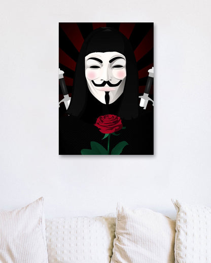 V for Vendetta Anonymous - @nueman