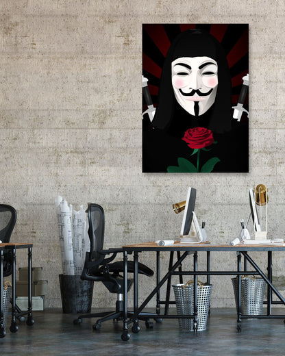 V for Vendetta Anonymous - @nueman