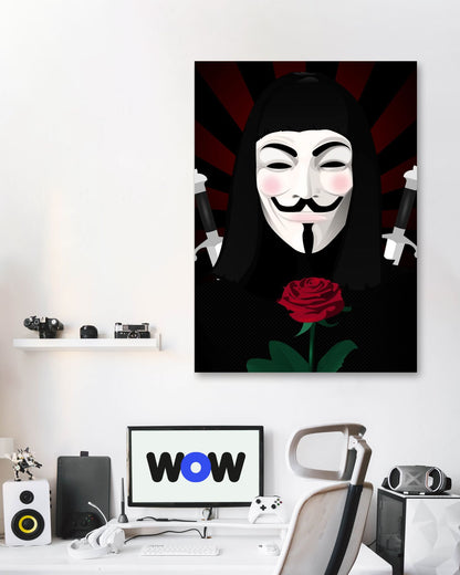 V for Vendetta Anonymous - @nueman
