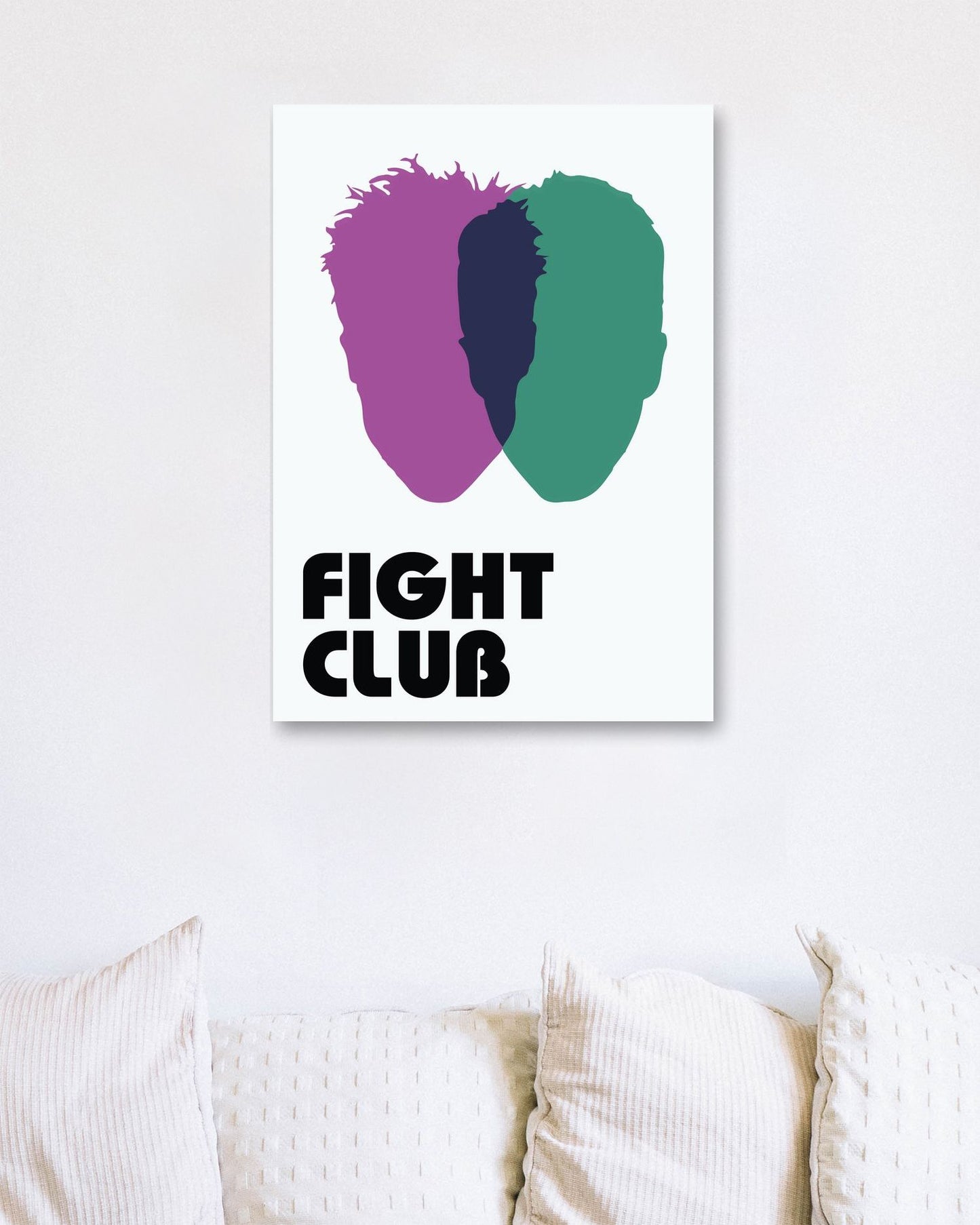 Fight Club movie minimalist - @ArtStyle