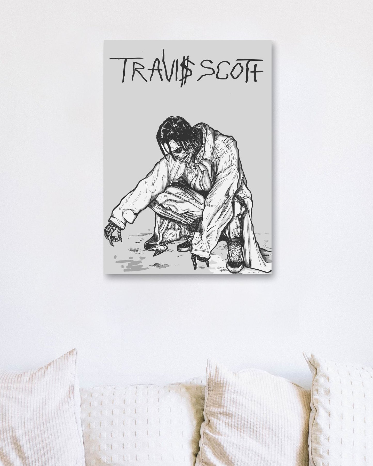 Travis Scott Skull 1 - @Hollycube