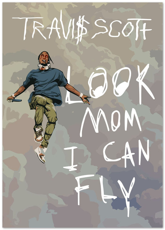 Travis Scott Flying - @Hollycube