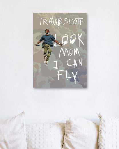 Travis Scott Flying - @Hollycube