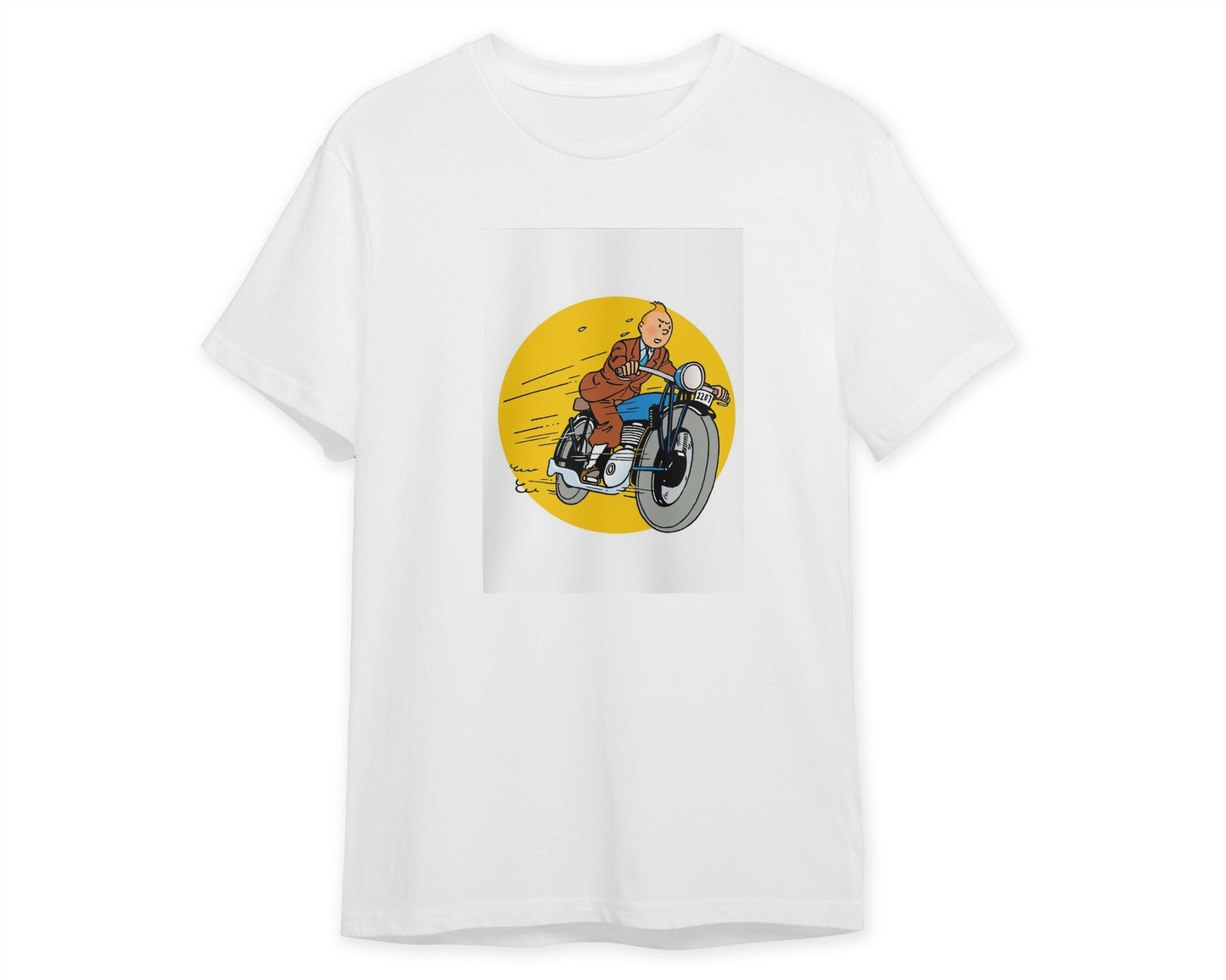 Tintin ride clasic motorcycle - @CupSturt