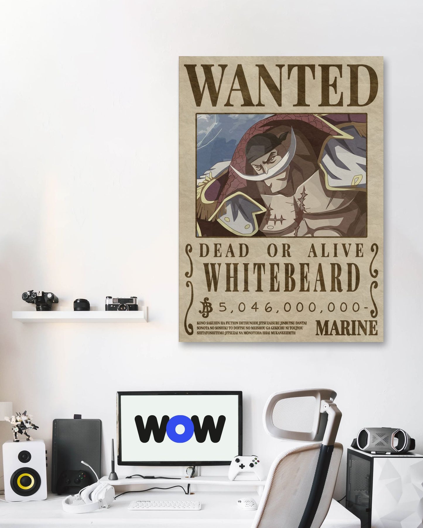 Whitebeard One Piece - @Hollycube