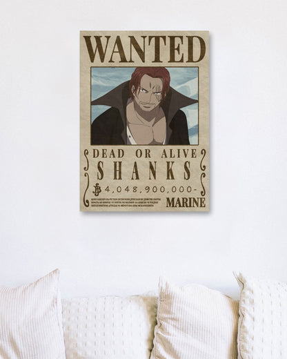 Shanks One Piece - @Hollycube