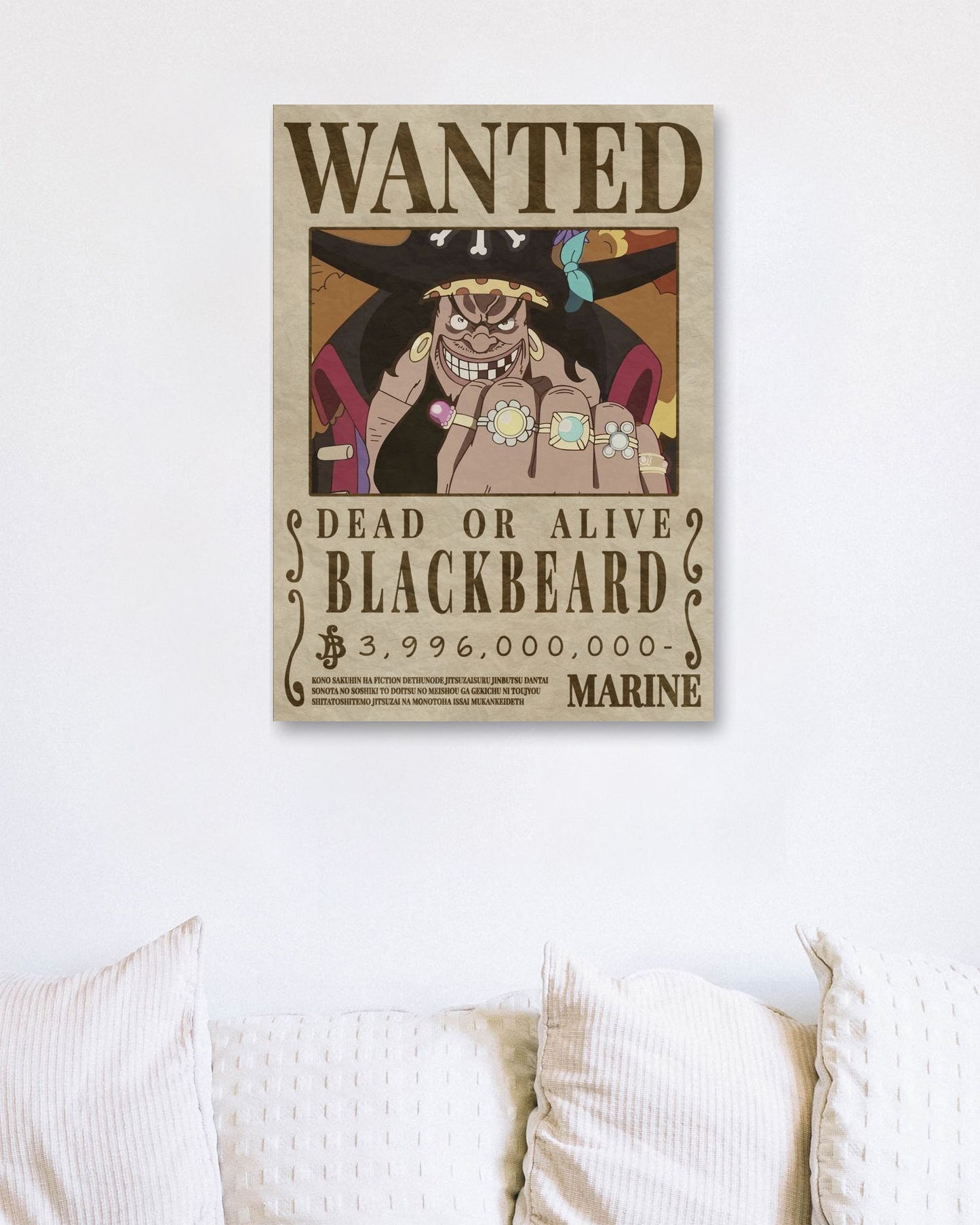 Blackbeard One Piece - @Hollycube