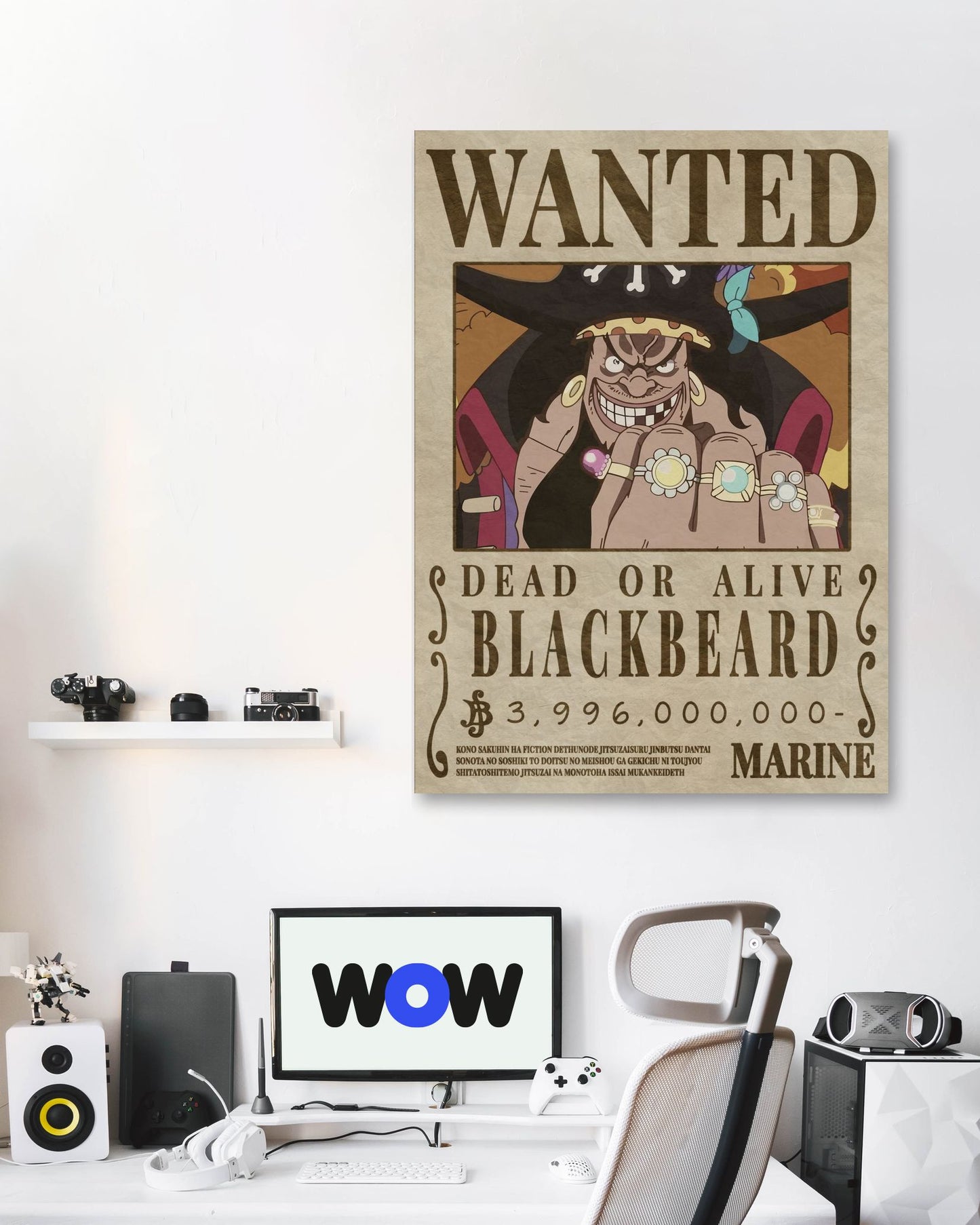 Blackbeard One Piece - @Hollycube