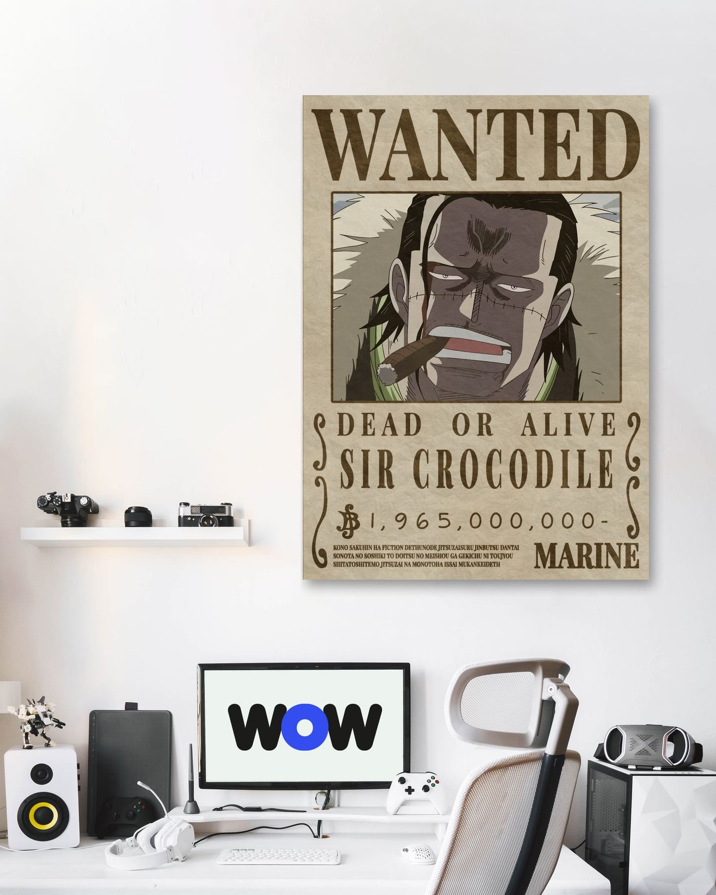 Sir Crocodile One Piece - @Hollycube