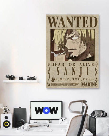 Sanji One Piece - @Hollycube