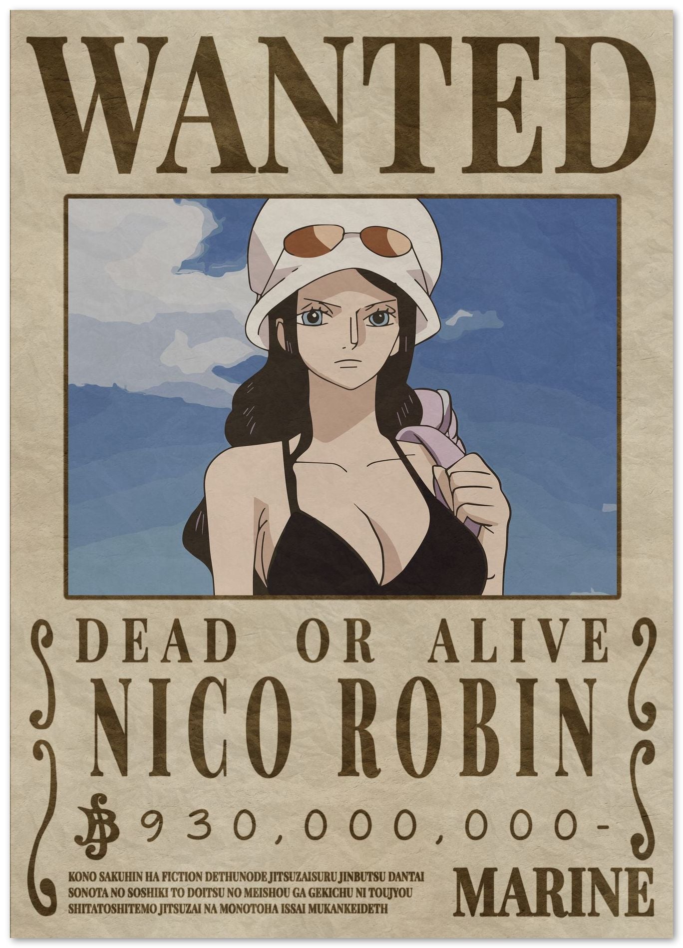 Nico Robin One Piece - @Hollycube