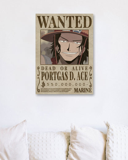 Portgas D Ace One Piece - @Hollycube
