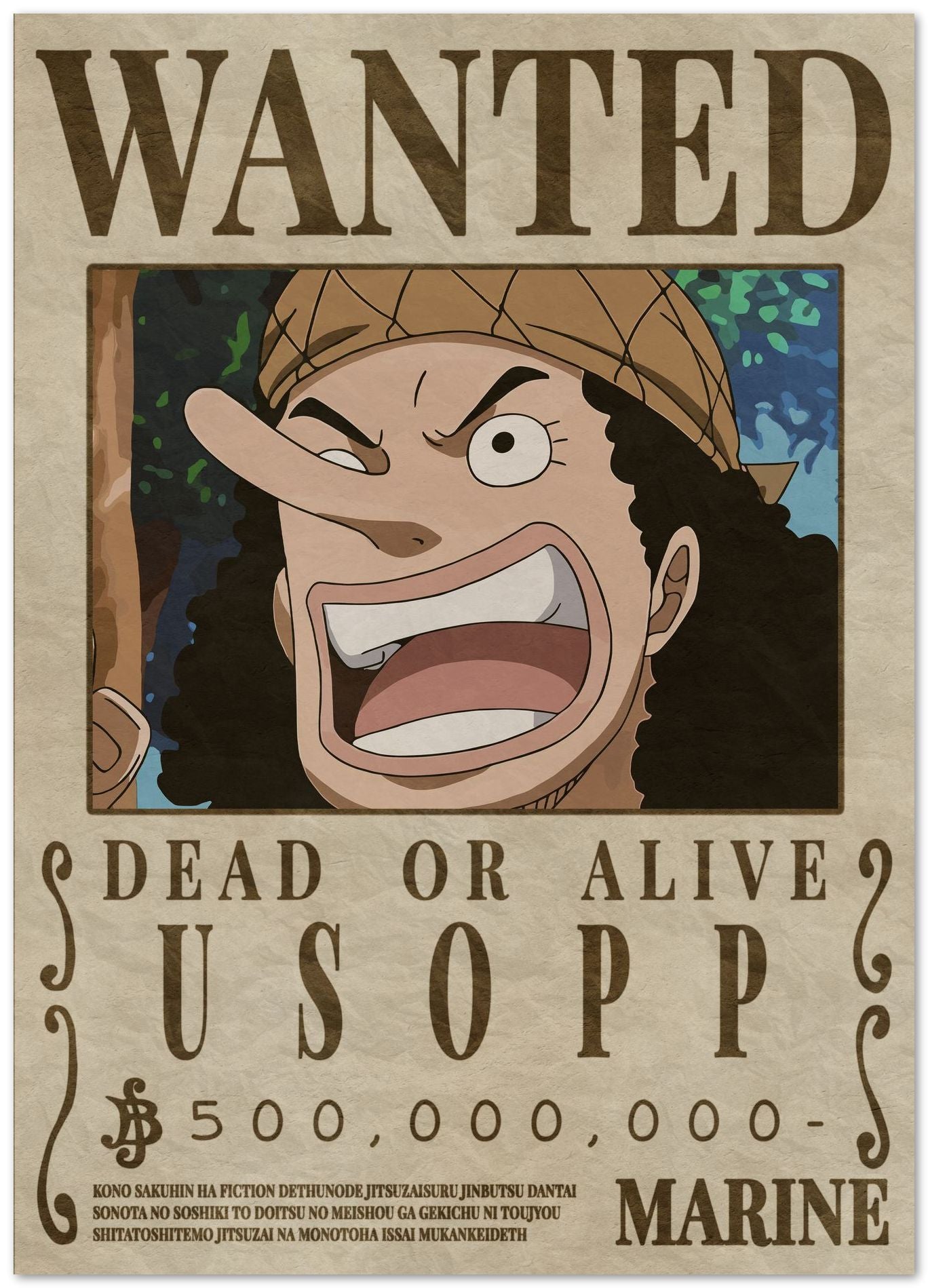 Usopp One Piece - @Hollycube