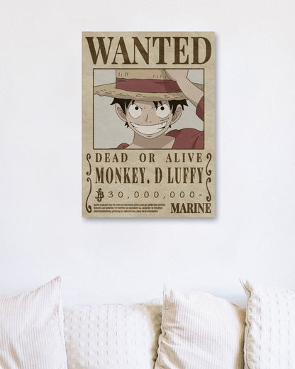 Monkey D Luffy One Piece - @Hollycube