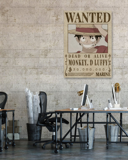 Monkey D Luffy One Piece - @Hollycube