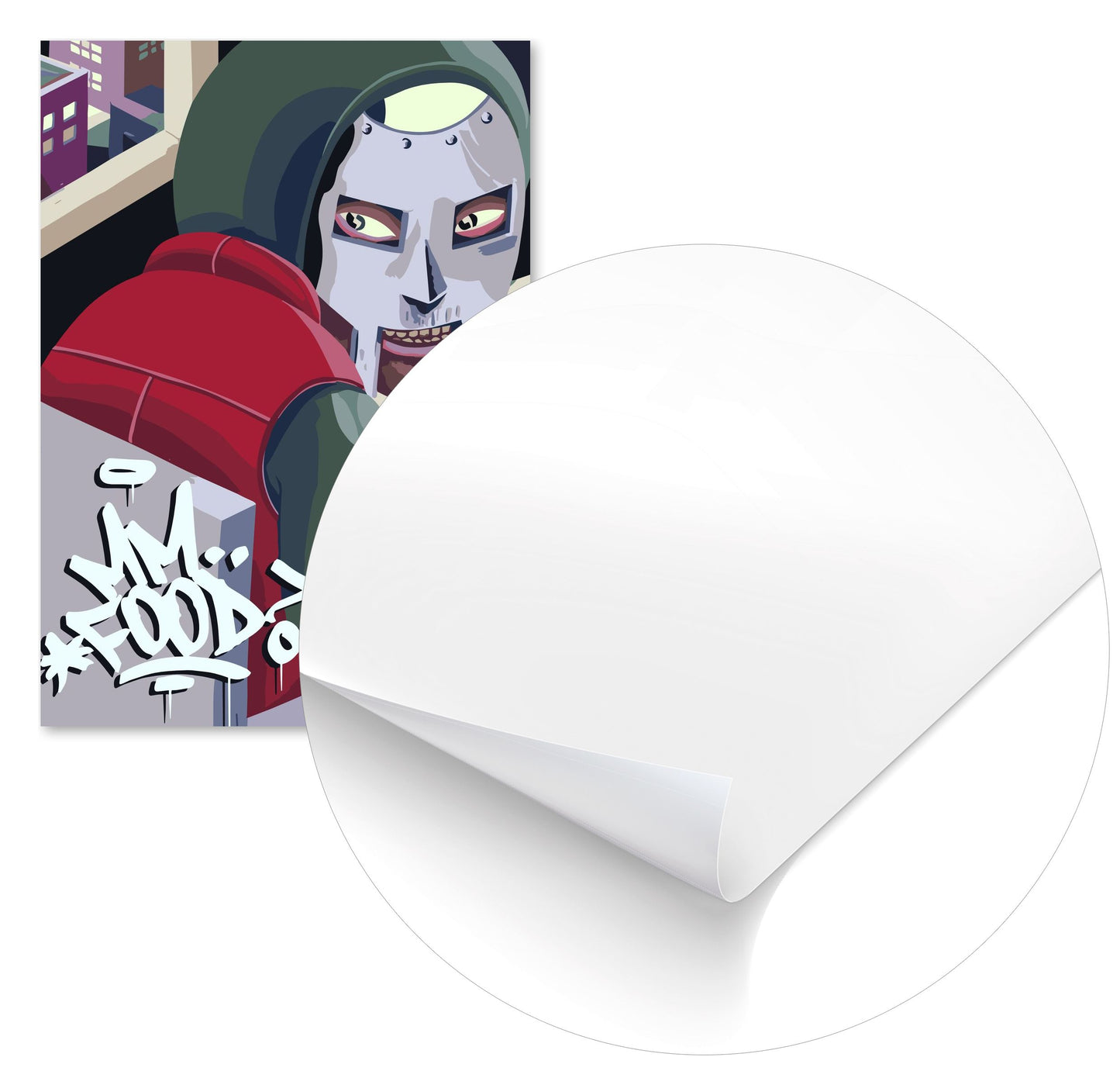 MF DOOM Mm Food Cover Album Rapper Music - @LORDGRACE