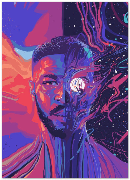 KKid Cudi Man On The Moon The Chosen Cover Album Rapper music - @LORDGRACE