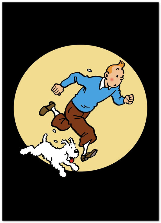 tintin run away - @SETYANUGRAHA