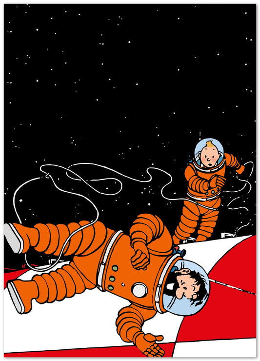 tintin moon adventures - @SETYANUGRAHA