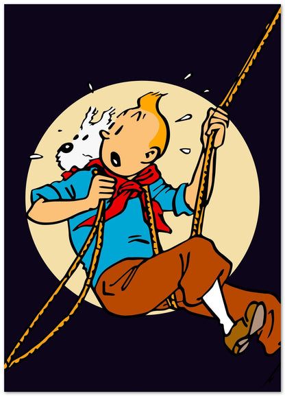 tintin hanging - @SETYANUGRAHA