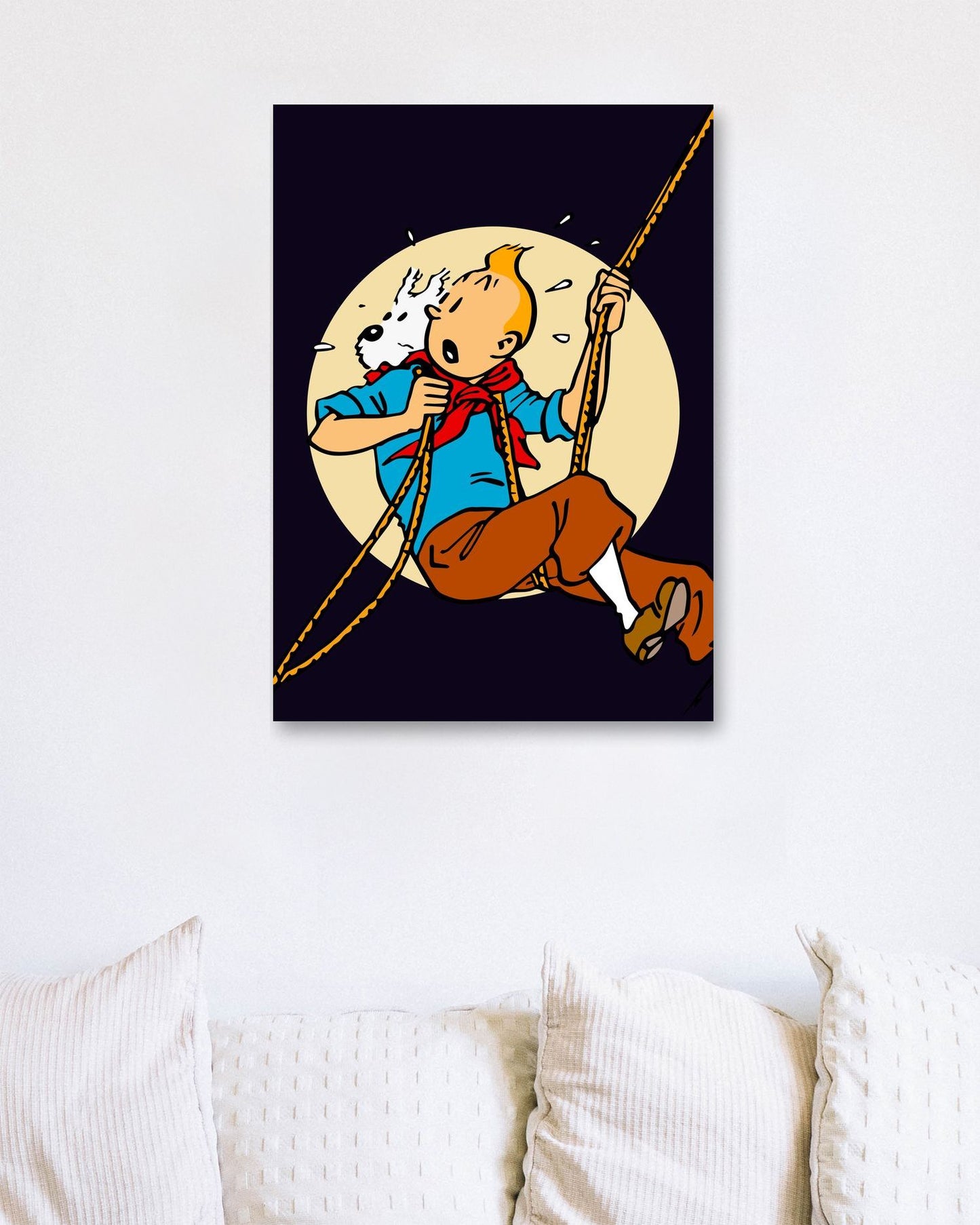 tintin hanging - @SETYANUGRAHA