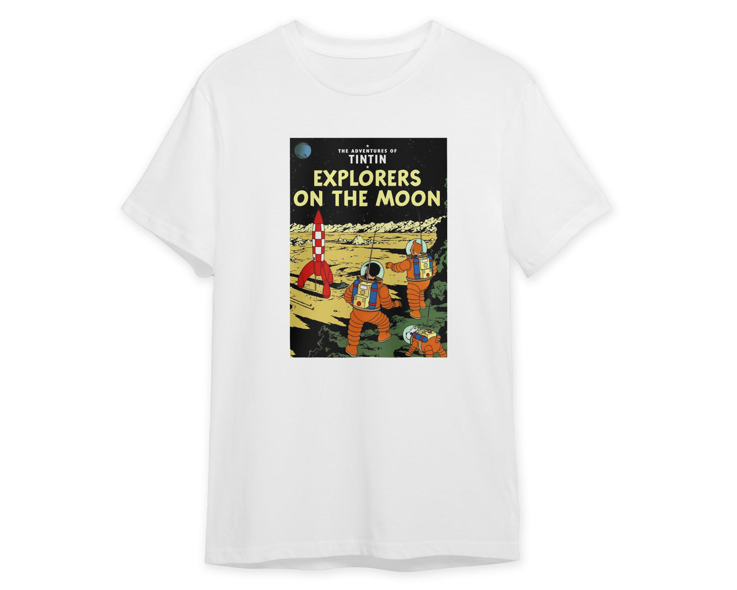 Tintin Explorers on the Moon - @CupSturt