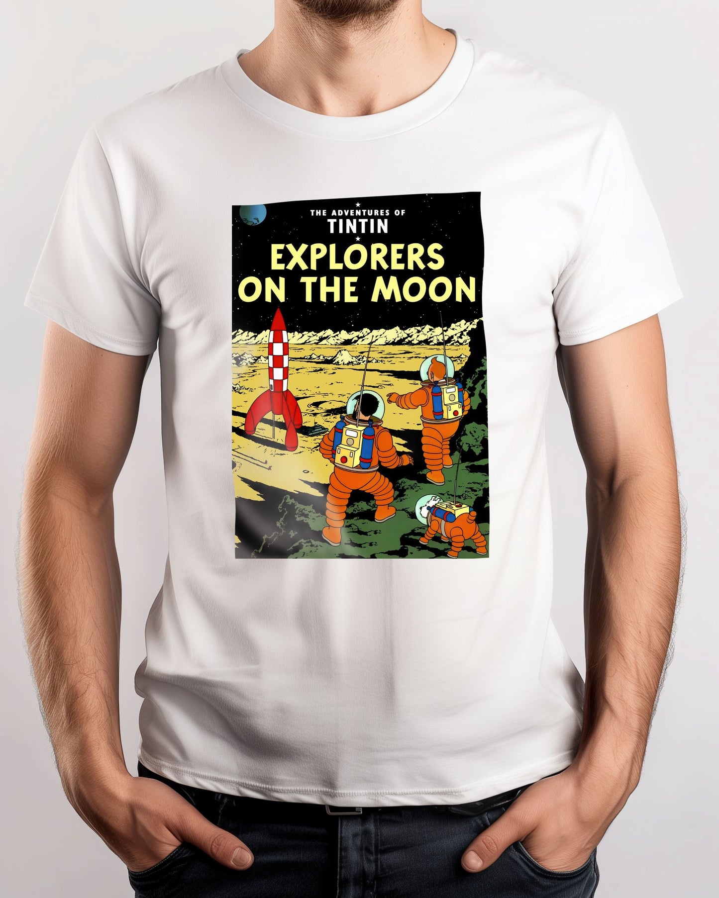 Tintin Explorers on the Moon - @CupSturt