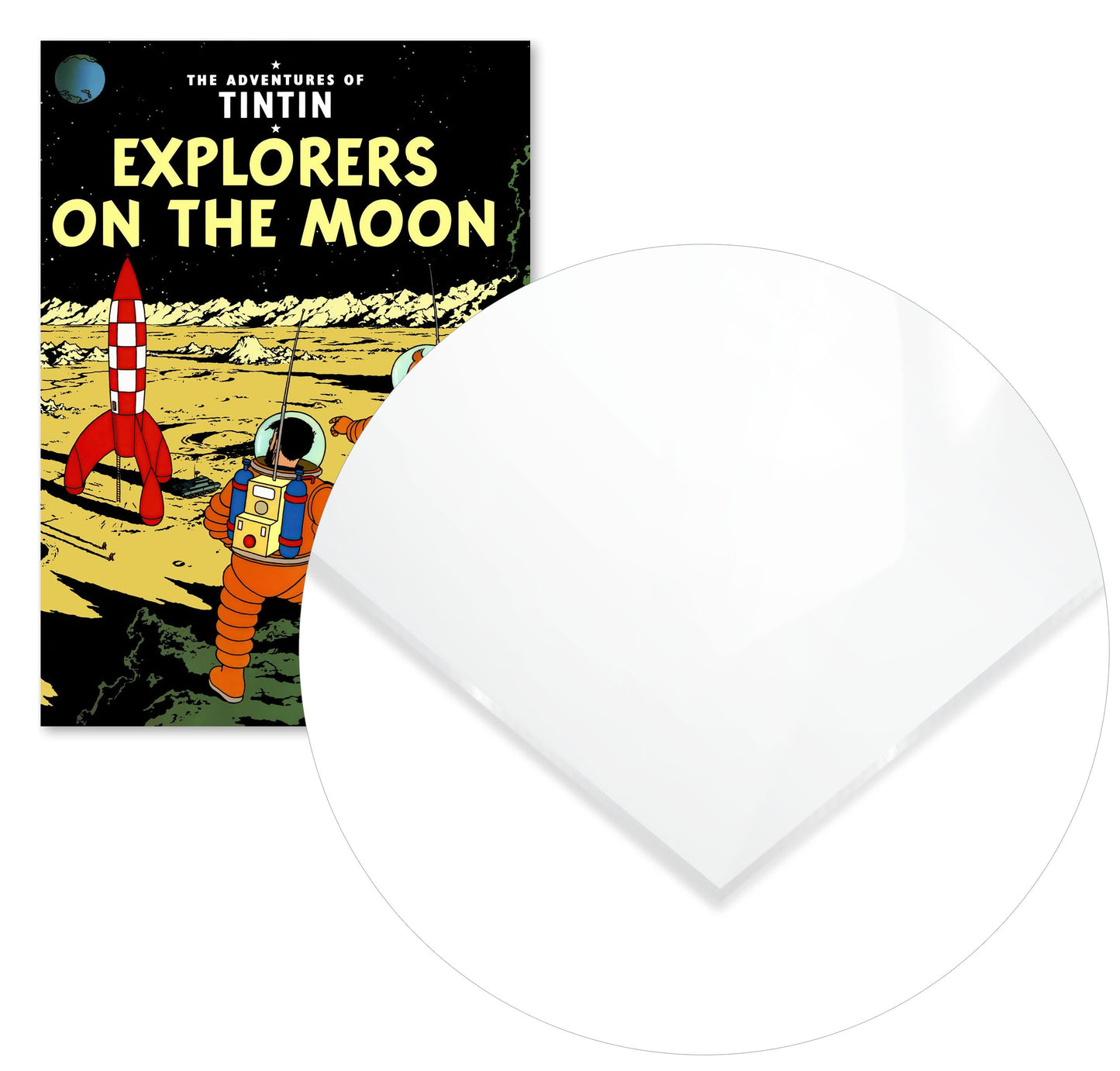 Tintin Explorers on the Moon - @CupSturt