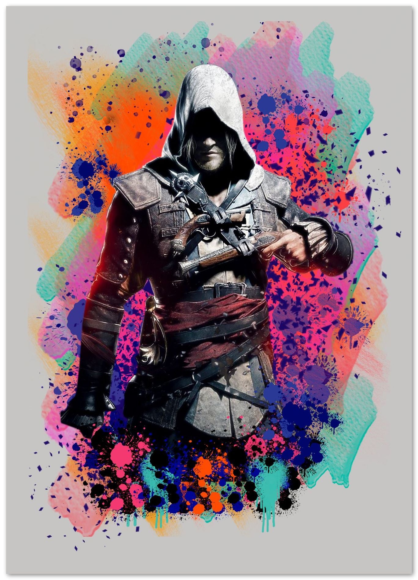 Assasin Creed Watercolor 2 - @JeffNugroho