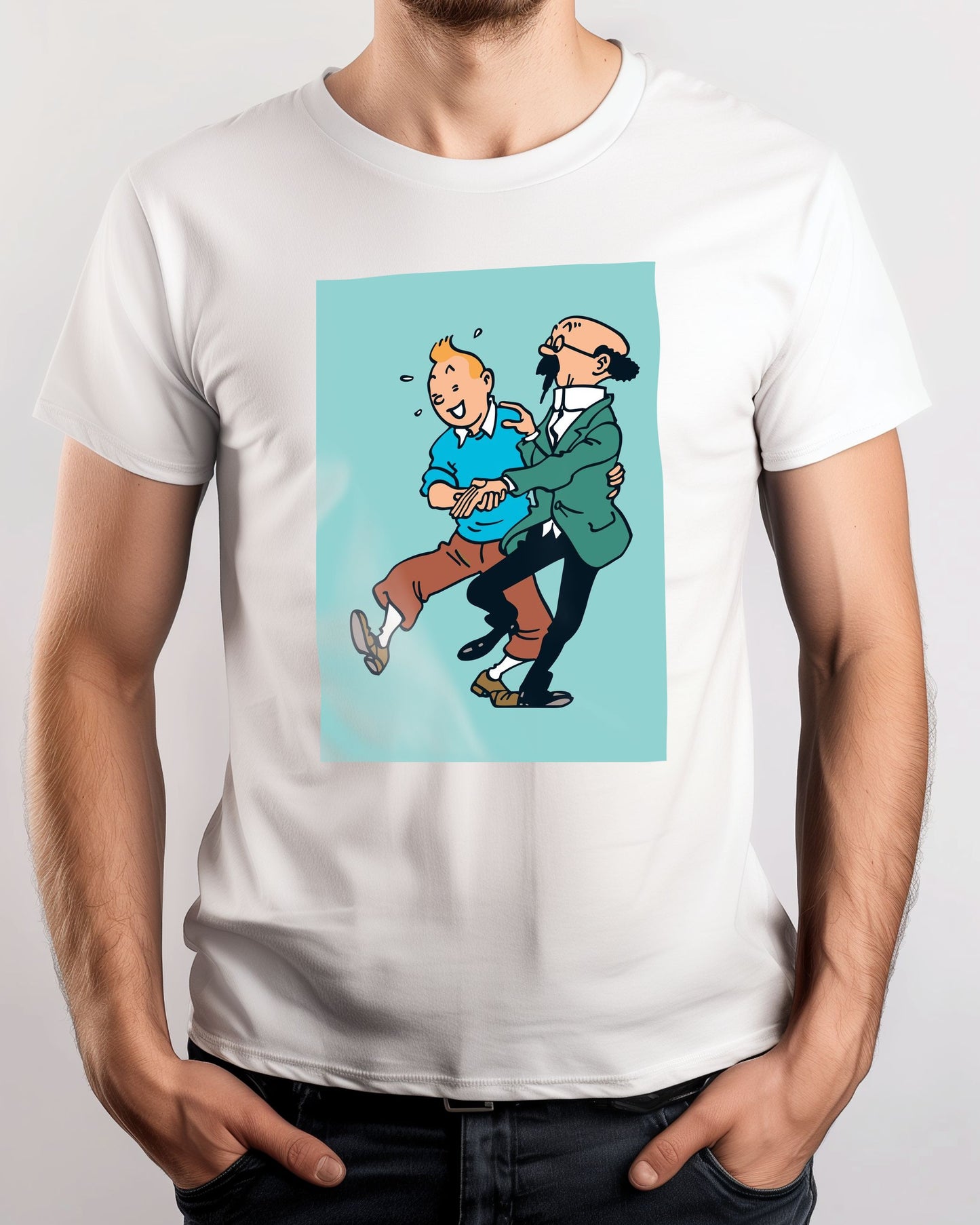 Tintin and Profesor - @CupSturt