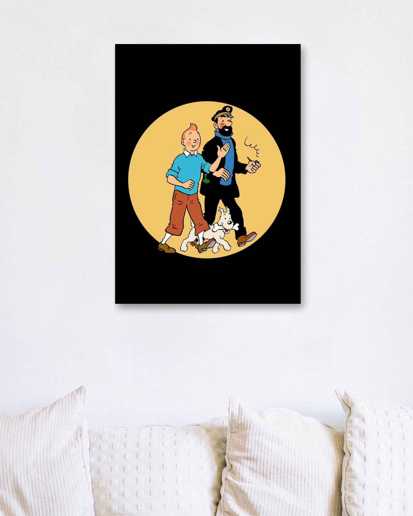 tintin and captain haddock - @SETYANUGRAHA