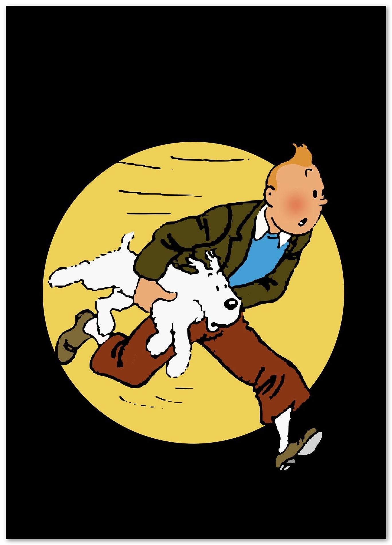 tintin snowy - @SETYANUGRAHA