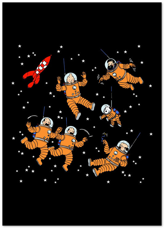 tintin galaxy adventures - @SETYANUGRAHA